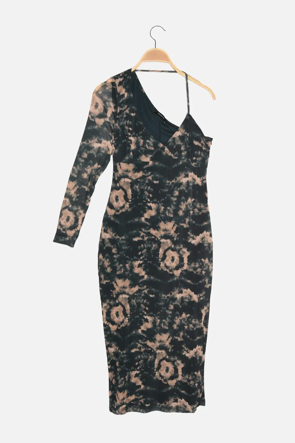 

Trendyol Asymmetrical Collar Bodycon Knitted Dress TWOAW22EL0414