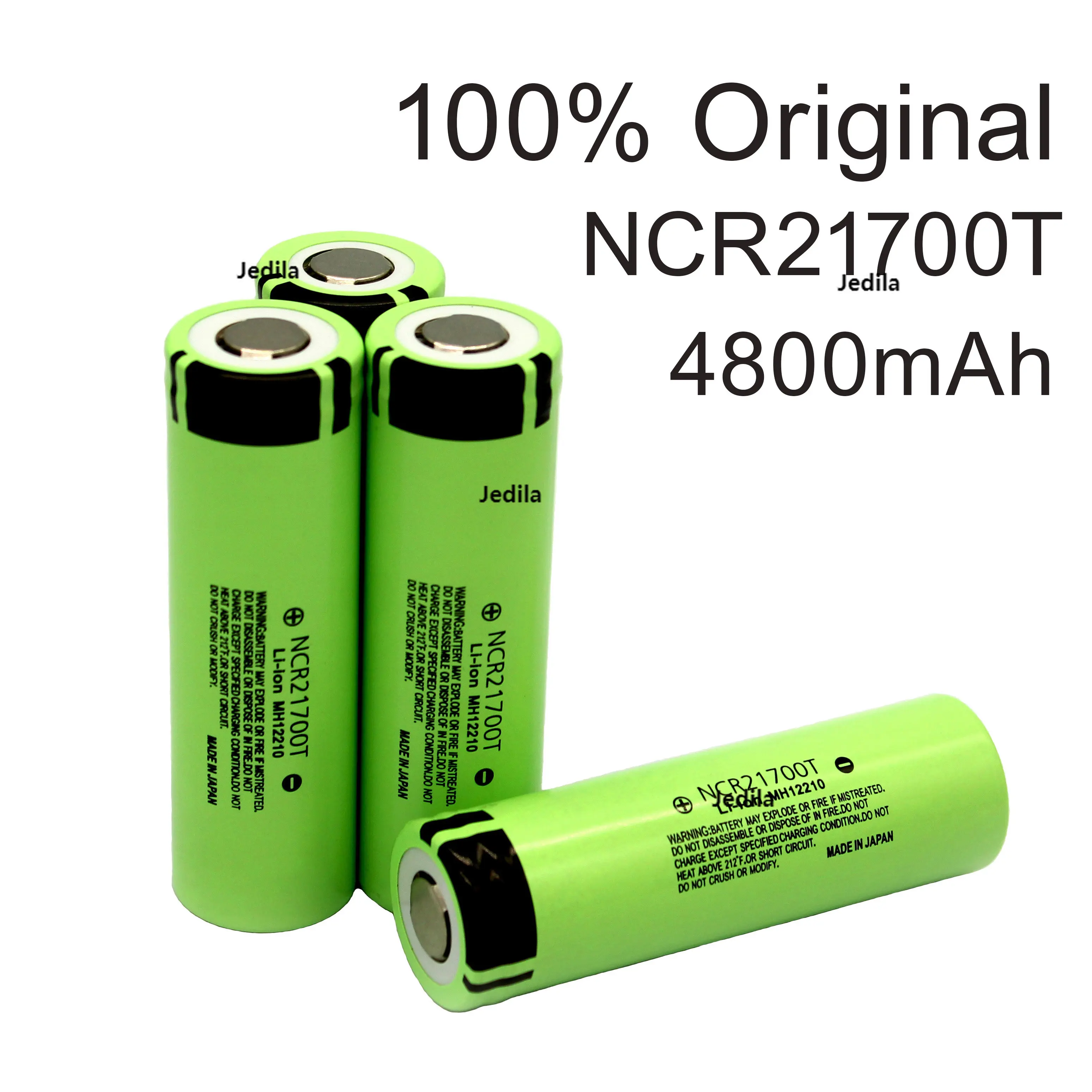 100% Оригинальный recargabie NCR21700T.4800 мАч. Li-ion.de bateria de3.7v. 40 А для высокой зарядки по тасу. -