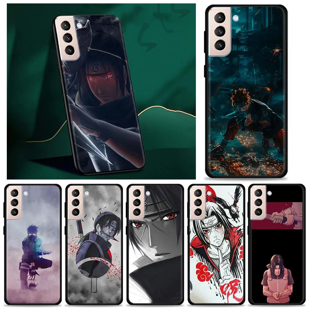 

Naruto Itachi Uchiha Phone Case For Samsung Galaxy S22 S20 FE S21 Ultra S10 S9 S8 Plus S10e S7 Edge Protective Cover Funda