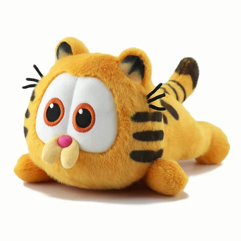 Классическая мультяшная игрушка Garfield, милая фигурка, кукла, подушка, симпатичные детские подарки на день рождения, сопровождающие спящие игрушки