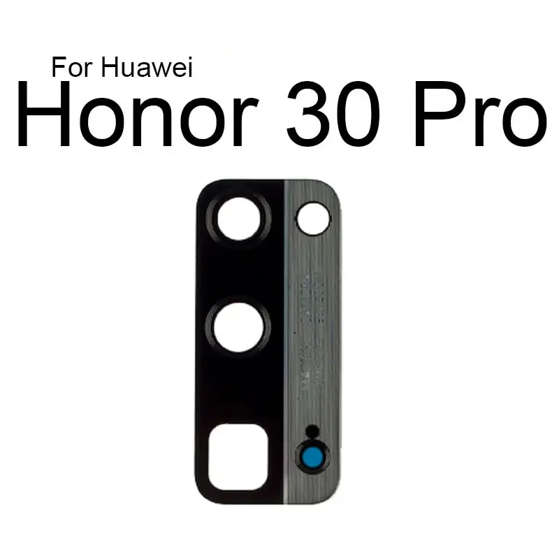 Стеклянный объектив задней камеры для Huawei Honor 10 Lite 10i 20 Pro 20i 20s 30i 30s 30 Plus 50 шт.