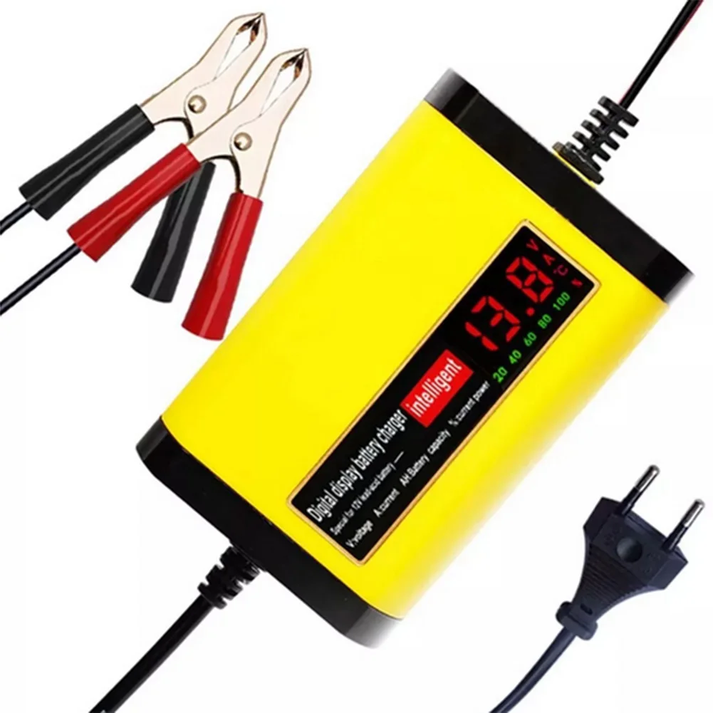 

Car Battery Charger Short Circuit Protection Motorcycle Batteries Power Charge for Automotive Truck Motorcycle