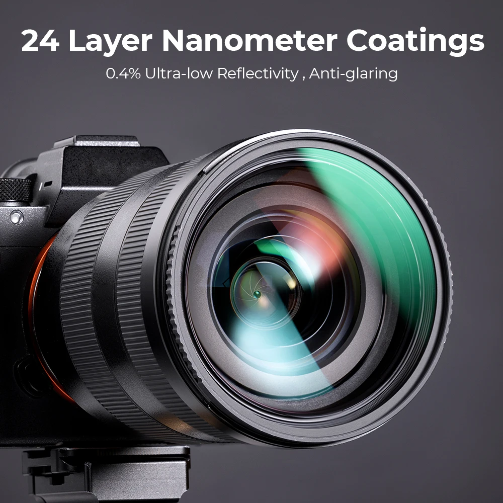 K&ampF CONCEPT 49-82mm HD UV Camera Lens MCUV Filter with Multi Coated Protection 49mm 52mm 58mm 62mm 67mm 77mm 82mm |
