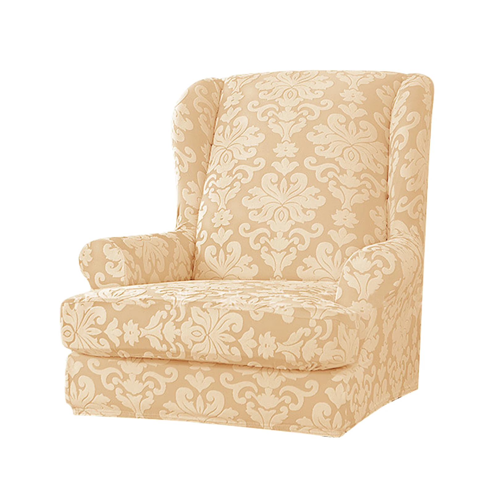 

Чехол Wingback для кресла, 3 цвета, эластичный чехол на спинку кресла, чехол для кресла, чехол для кресла, легко прилегающий чехол, чехол с крыльям...