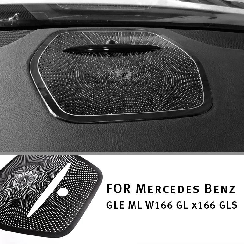 

Car Dashboard Speaker Grille Dashboard Speaker Cover Decoration for Mercedes-Benz GLE ML W166 GL X166 GLS