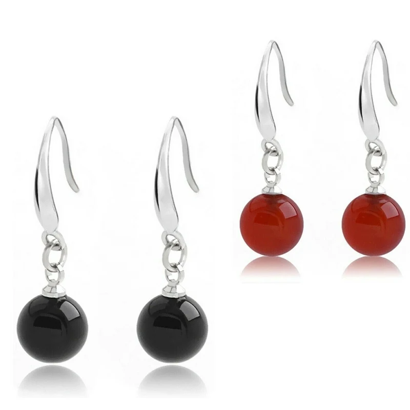 

Jewellery Dangle Stud Plated Drop Silver Women Girls Gift Hook Earrings