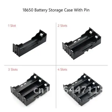 Корпус внешнего аккумулятора ABS 18650 1X 2X 3X 4X слот пластиковая батарея держатель для