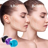 facial line slimming trainer exerciser chewing ball food grade silicone anti wrinkle beauty muscle training equipment