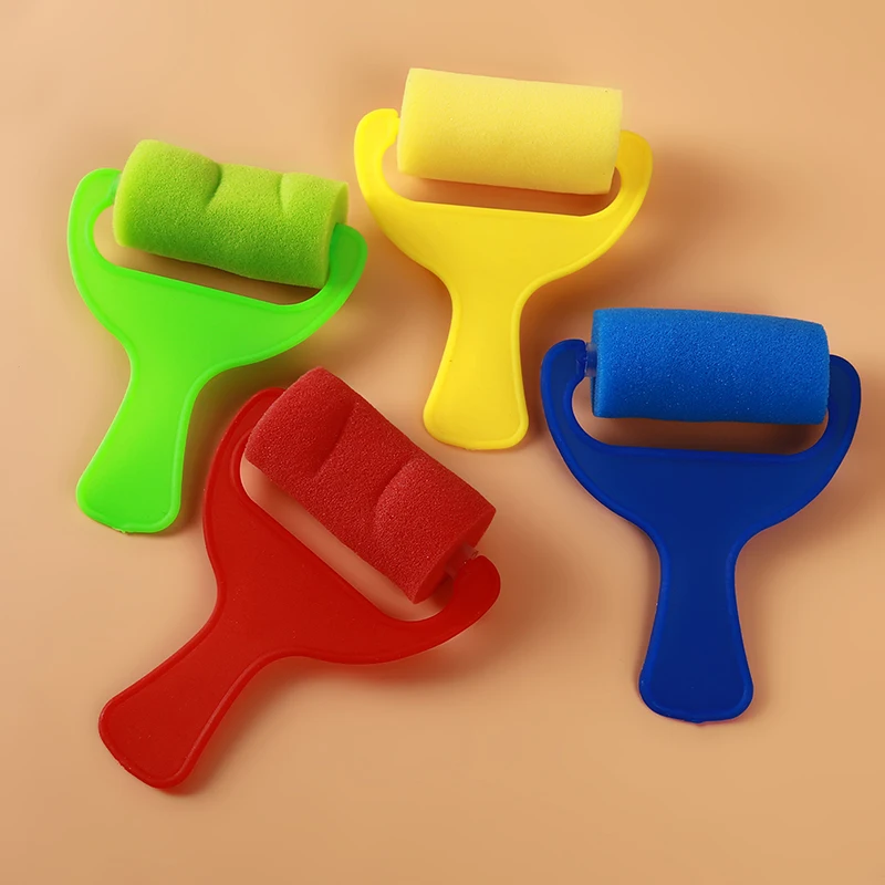 4 шт. детский губчатый валик для рисования | Дом и сад