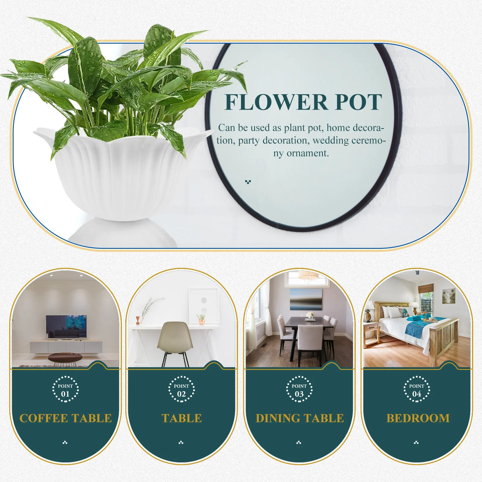 2 шт. уличный миниатюрный римский цветочный горшок Miss Plant блюдца для улицы