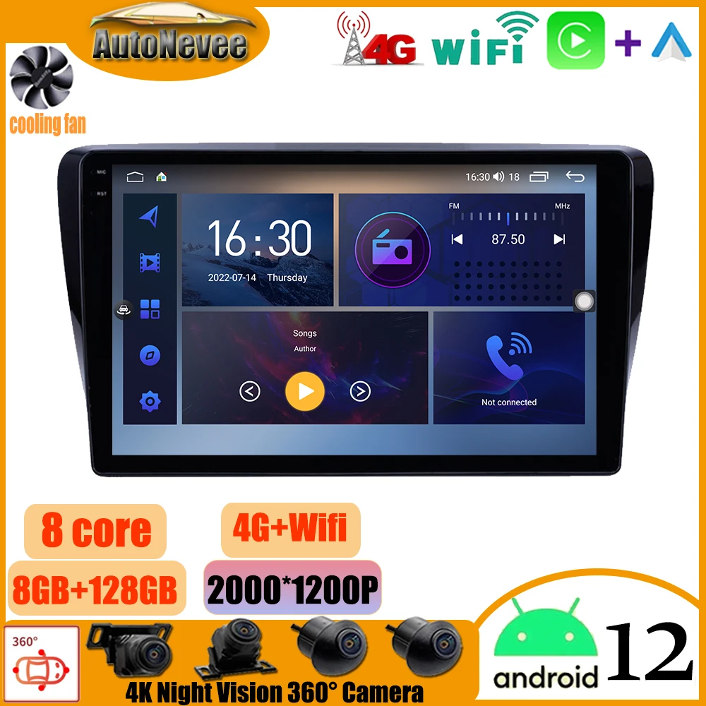 

QLED Android 12 Carplay AUTO For Nissan Venucia M50V 2017-2019 Car Radio Multimedia Video Player GPS Navigation DSP BT IPS WIFI