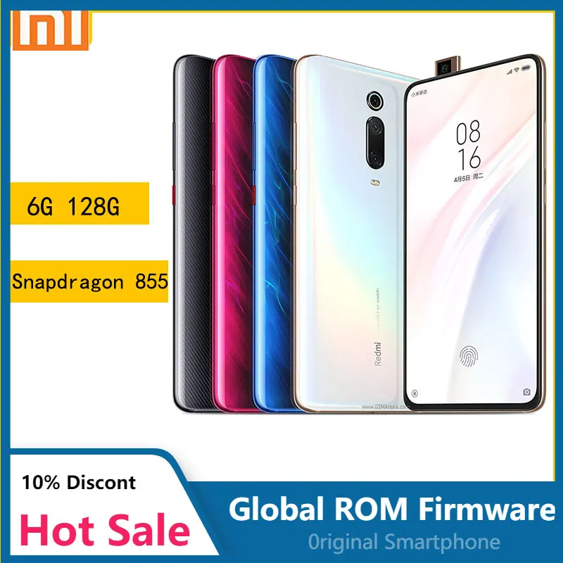 Smartphone Xiaomi Redmi K20 Pro Xiaomi Mi 9T PRO celular 6GB RAM 128GB ROM Snapdragon 855 48 MP+ 20 MP