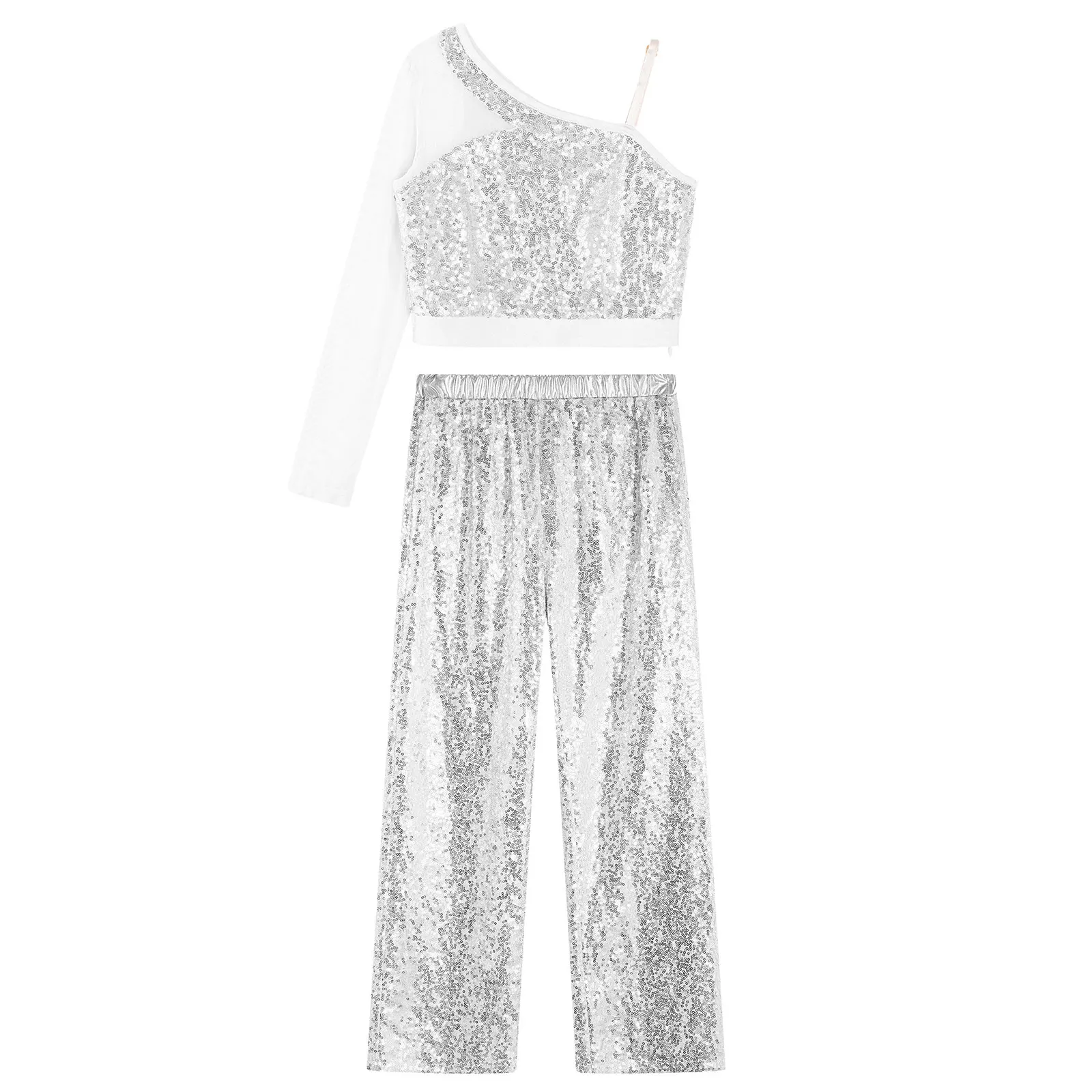 Детский танцевальный костюм для девочек в стиле хип-хоп