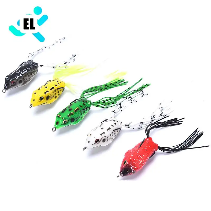 

Новая мягкая Рыболовная Приманка Minnow Frog, двойные крючки, искусственная приманка, инструмент лягушки, высокое качество