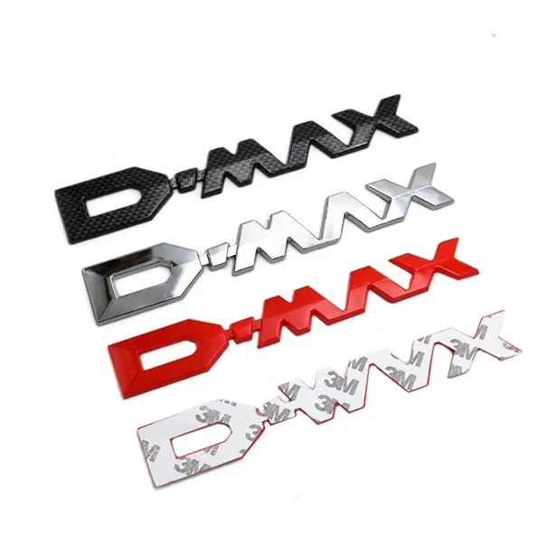 Наклейка для заднего багажника Isuzu, красное серебро, 1 шт.