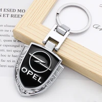 car emblem shield card shape keychain key ring accessories for opel astra h g j corsa vectra insignia astra antara meriva zafira
