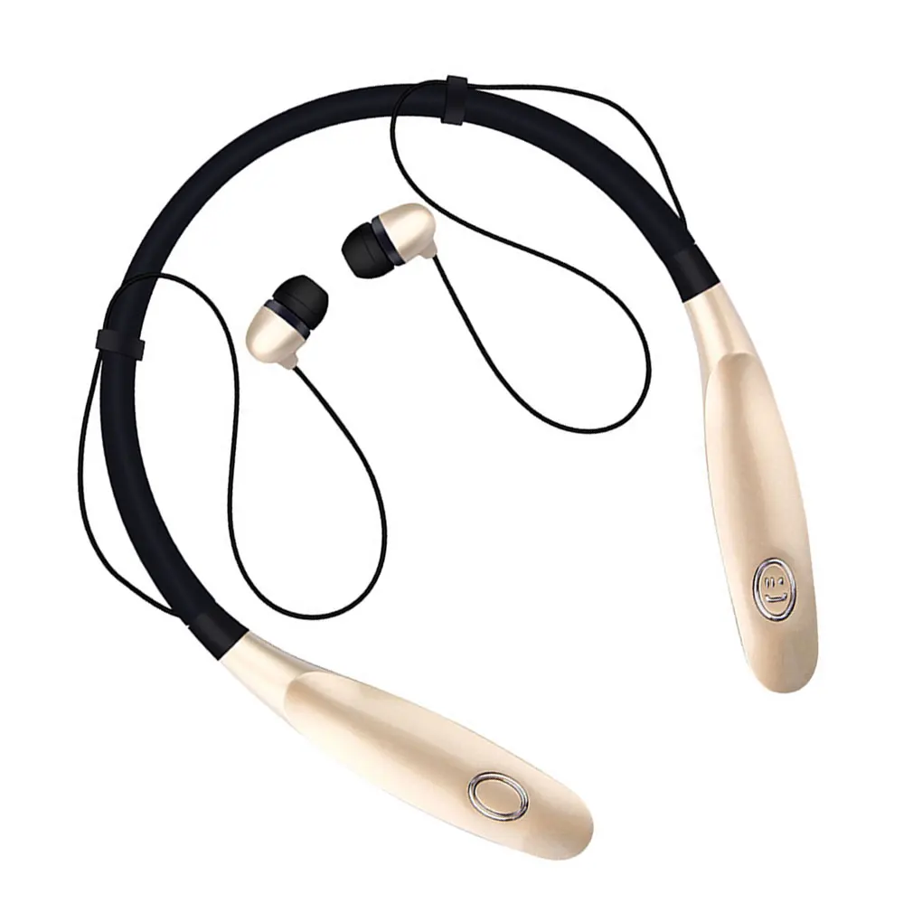 

Bluetooth-наушники с микрофоном и шейным ободом
