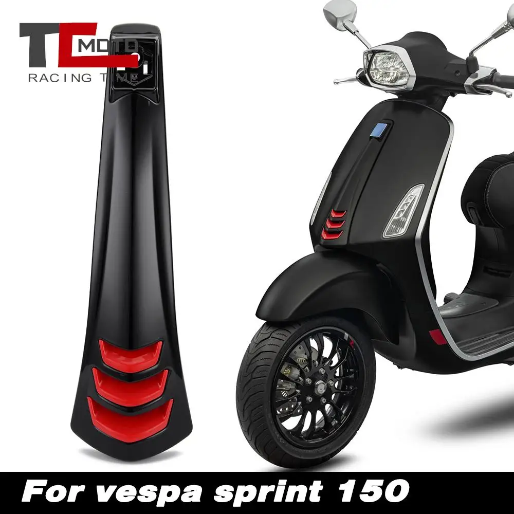 Fit for Vespa Sprint 50/125/150 2016-2022 Primavera 125/150 2014-2022 Motorcycle Front Horn Head Fairing Cover Tie Belt Bracket