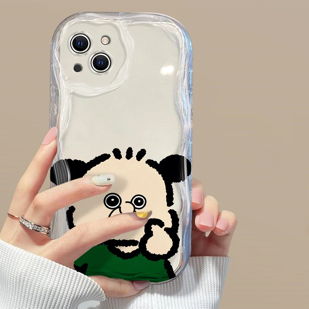 Фото Bang Bang Tang Tang Protect Funny Couple 3D Wave Phone Case For Samsung Galaxy S25 S24 S23 S21 S20 FE Plus Ultra 4G 5G Cover №3