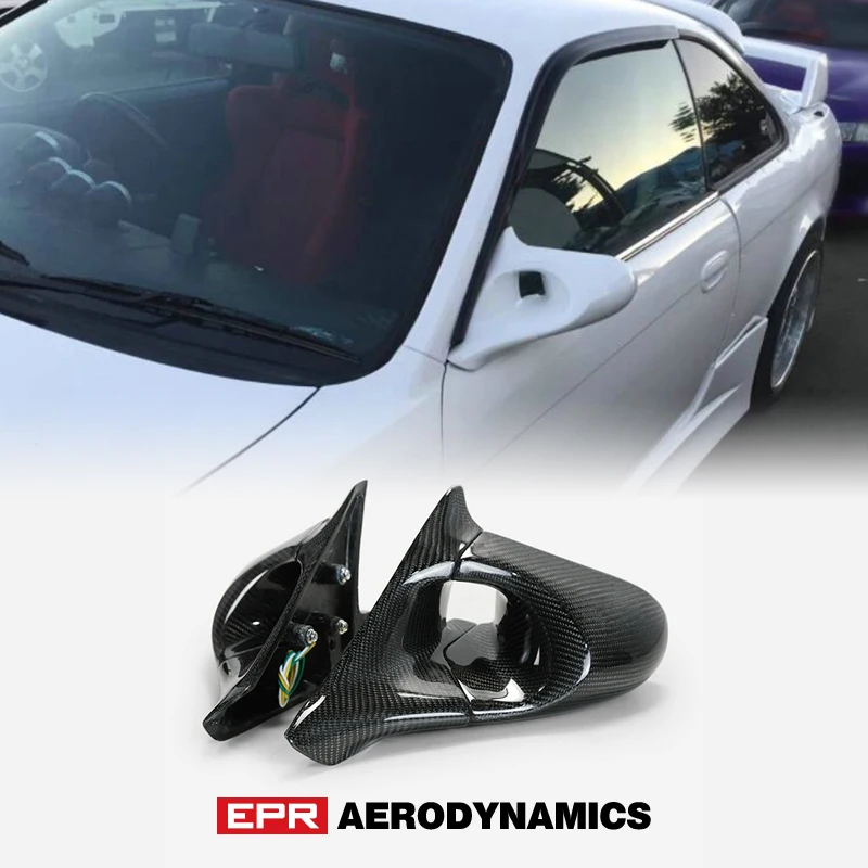 

Углеродное волокно для Nissan 200sx Silvia S14 Zenki S14A Kouki Ganador Style CF Aero Mirror Body Kit (автомобиль с левым рулем)