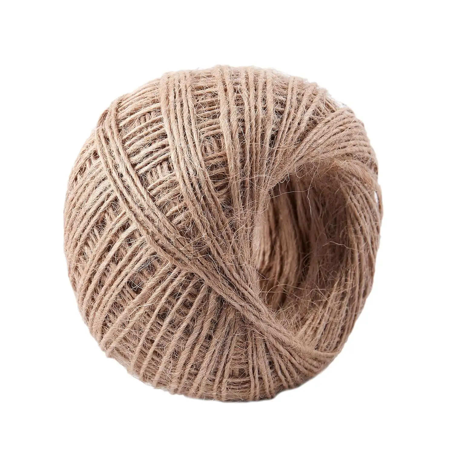 100 Meter - Natural Textured Hessian Twine String 1mm