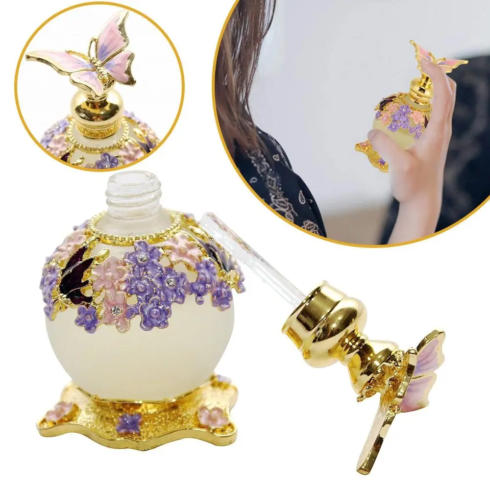 

Пустой Портативный Флакон с пипеткой, флаконы для духов, флаконы для эфирных масел в винтажном стиле, контейнер для тестирования образцов косметики