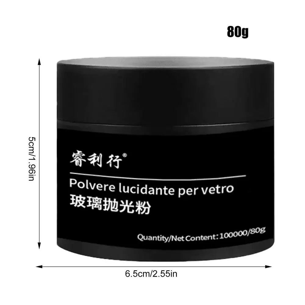 

80 г порошок для полировки автомобильного стекла, крем для окон, лобового стекла, воск для удаления царапин, паста для ремонта автомобиля, очиститель для домашнего стекла