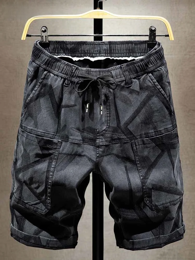 Женские роскошные повседневные шорты с несколькими карманами мужские летние