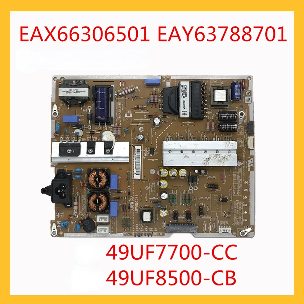 Плата блока питания EAX66306501 EAY63788701 для ТВ P49-15UL6 49UF7700-CC 49UF8500-CB плата