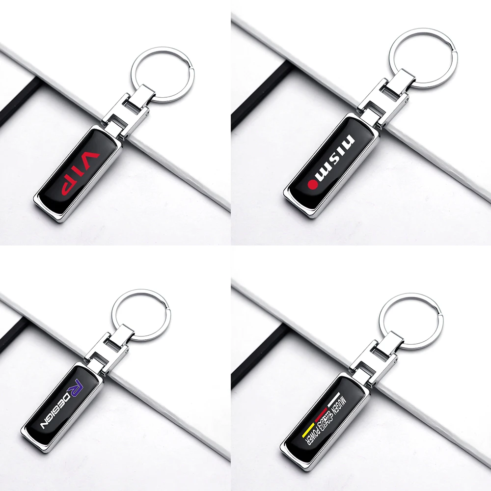 

1pc Metal Car Badges Keychain Key Chain Rings Keyring Auto Accessories For Toyota TRD Corolla Yaris Rav4 Hilux Chr FJ Cruiser