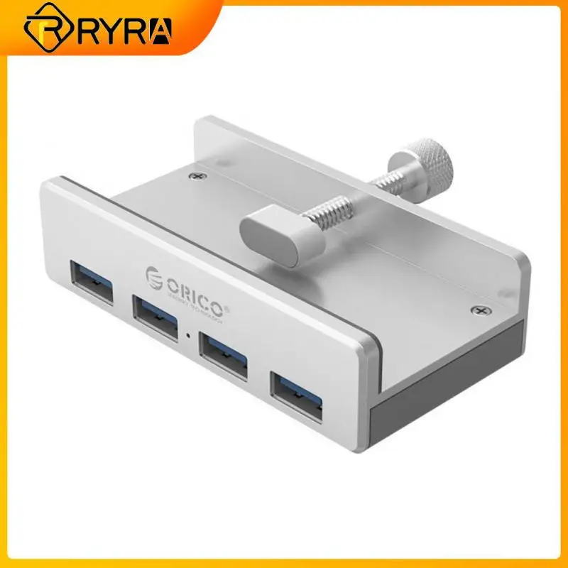 

RYRA MH4PU 4 USB 3.0 HUB With Power Supply Super High Speed Expansion 5GBPS Data Transmission Suitable For Laptop Accessories