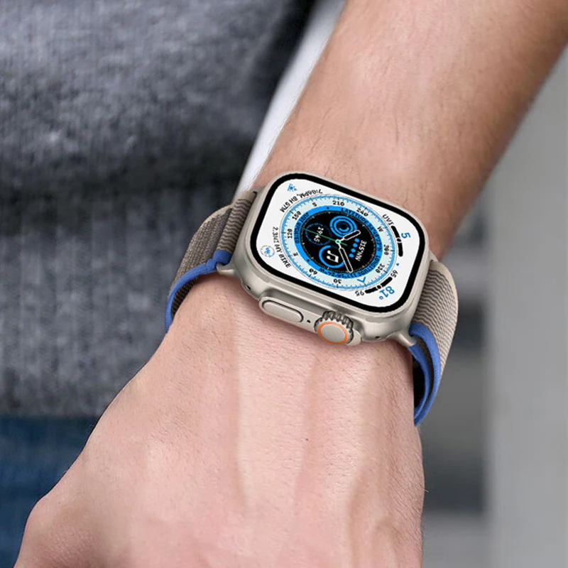 Trail loop For apple watch band 49mm 44mm 40mm 45mm 41mm 42mm 38mm solo correa bracelet iWatch Ultra series 7 6 5 3 se 8 strap