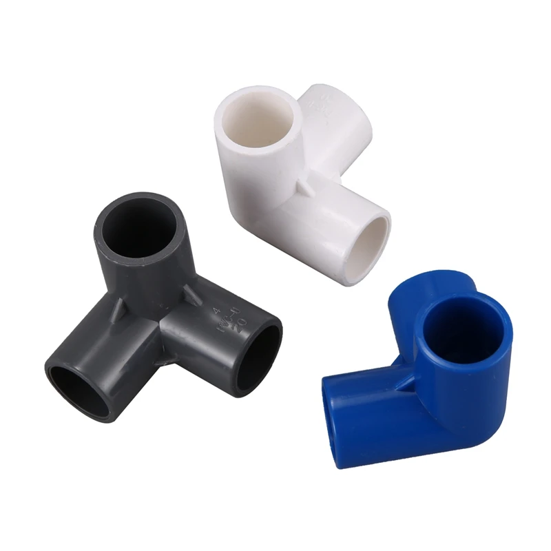 Promotion! 32Pcs Plastic PVC 20Mm Hose Tee Connector 3 Way Joint For Garden Irrigation Watering Pipe Adapter Tube Parts Tools |