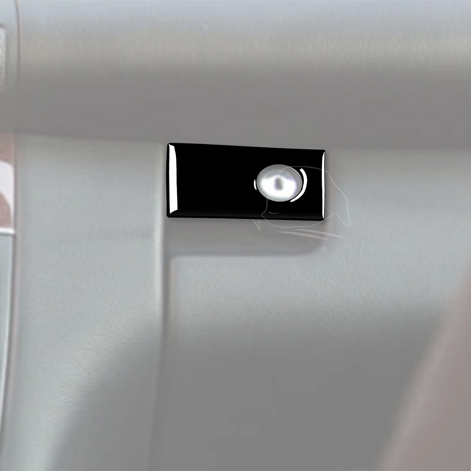 Для Mercedes C Class W203 2005 2006 2007 приборной панели перчаточный ящик ручка отделка мягкие