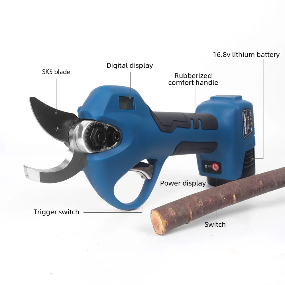 Swansoft Pru-28 Power для обрезки садовых инструментов Электрические секаторы 28 мм