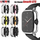 Защитный чехол для Xiaomi Huami Amazfit GTS 3 2 2e, полноэкранная защитная оболочка для Amazfit GTS3, аксессуары для ремня