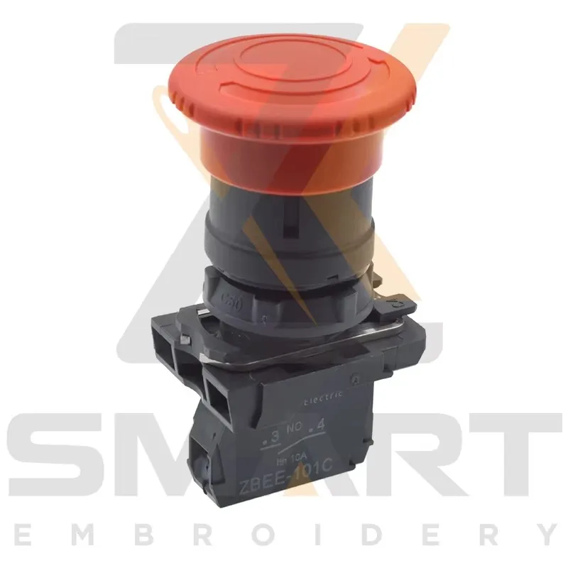 Выключатель аварийной остановки Детали китайской вышивальной машины EDH06-ZBEE-101C