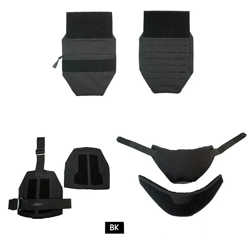 Комбинация тактического жилета совместимая с универсальным воротником JPC FCSK 6094