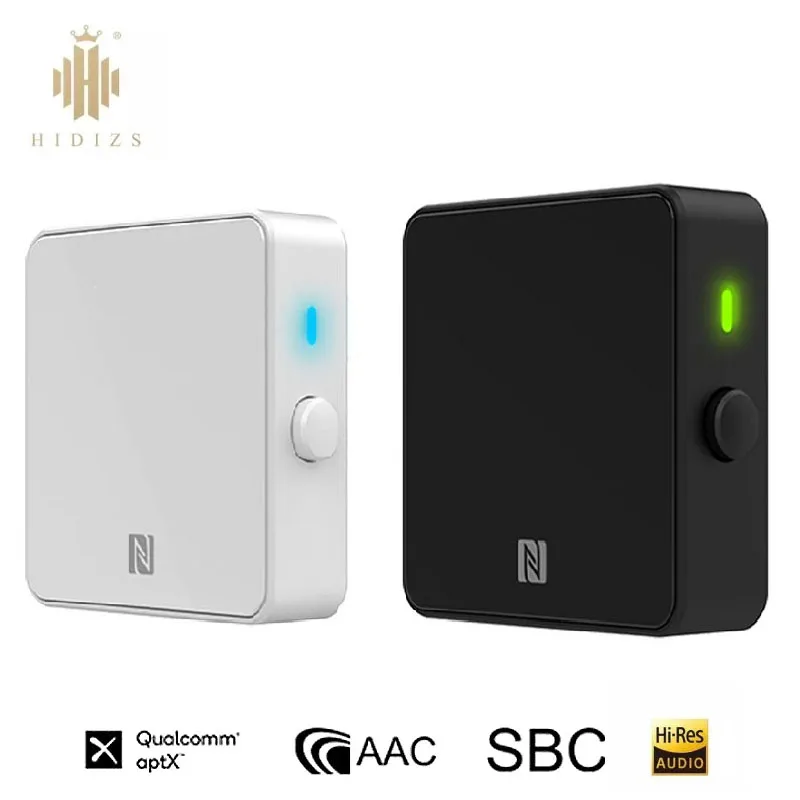 

Беспроводной Bluetooth 5,0 приемник Hidizs H2 без потерь, 3,5 мм AUX Jack, NFC, сертифицирован, высокая производительность усилитель приемника