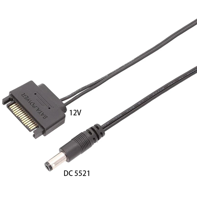 Кабель питания SATA Revolution DC 5521 12 В 2 шт. | Электроника