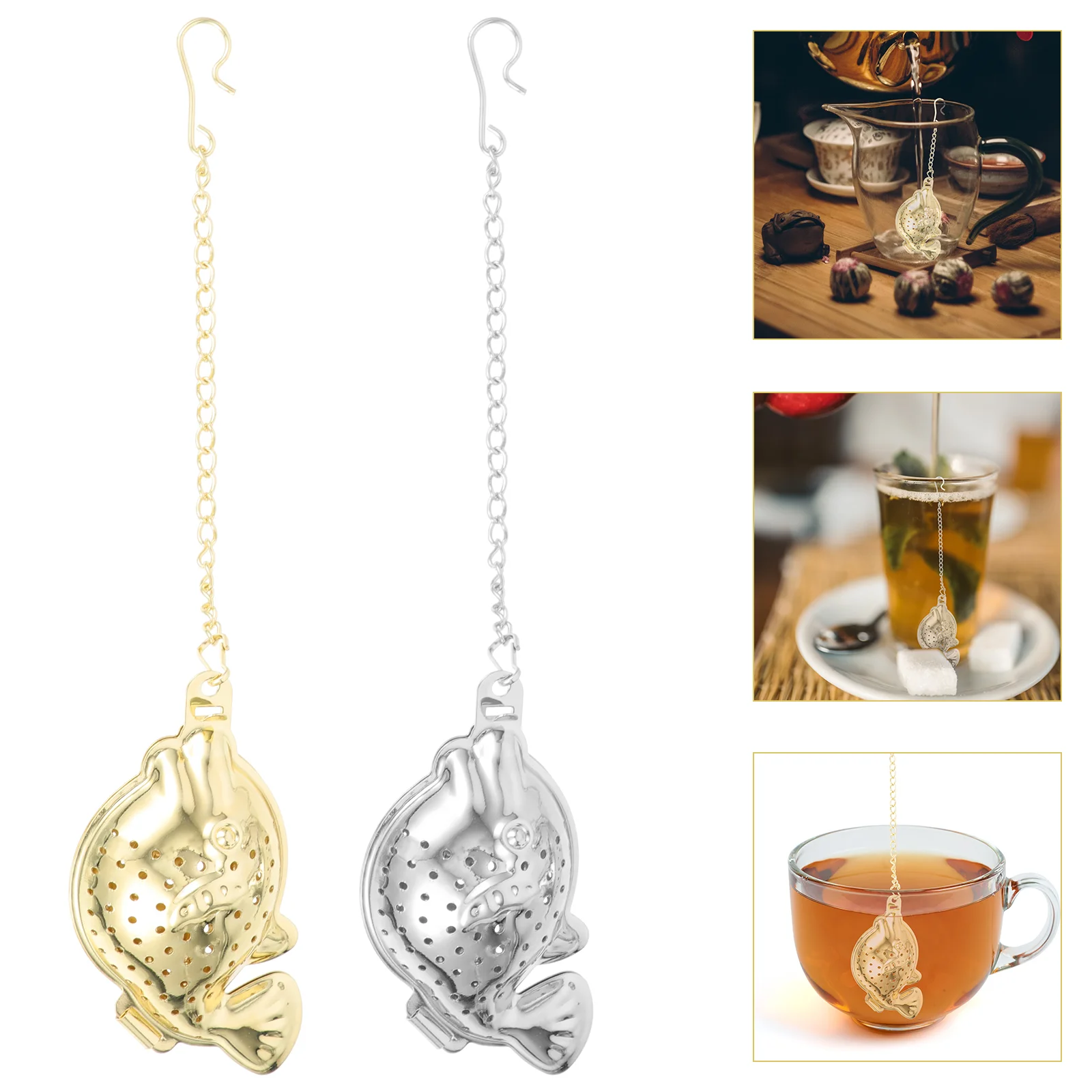 

Tea Strainer Mesh Loose Stainless Steel Leaves Infuser Steeper Metalinfusersfilterhanging