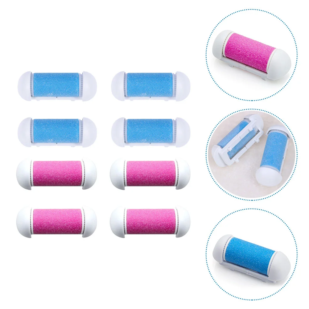 

Foot Heads Replacement Pedicure File Roller Callus Remover Rollers Head Grinder Care Refills Electronic Electric Feet Supplies