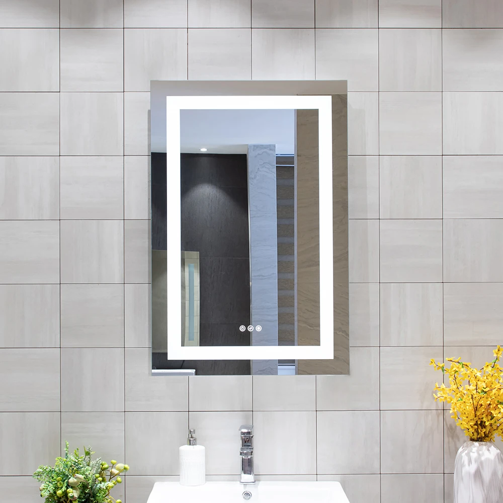 

Индивидуальный домашний декор, современное роскошное зеркало для ванной, умное туалетное зеркало с подсветкой, настенное зеркало