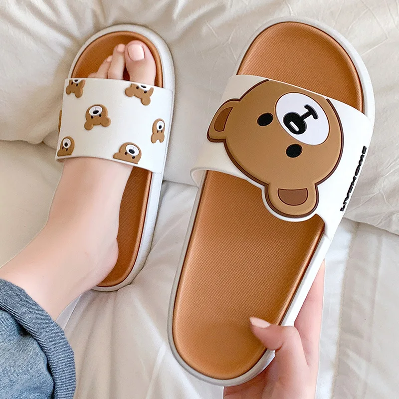 

Slippers Women's Home Indoor Home Summer Lovely Bathroom Bath Non-slip 2022 New Slippers for Men's Outdoor Wear