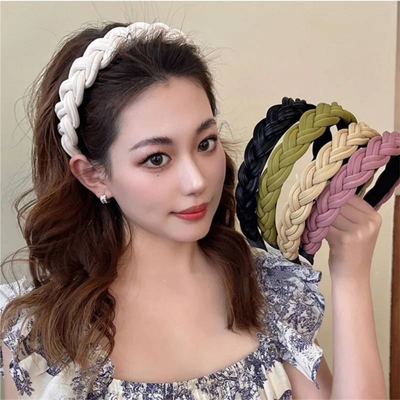 

Senior sense hairpin hair hoop female 2023 new temperament net red face wash head hoop simple non-slip Korean hair accessories