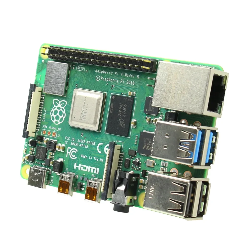 Фото Комплект макетной платы Raspberry Pi 4 Model B BCM2711B0 SOC 4 ГБ 8 ГБ ОЗУ 1,5 ГГц 4K Micro HDMI-совместимый Pi4B 3 более Pi 3B+ №3