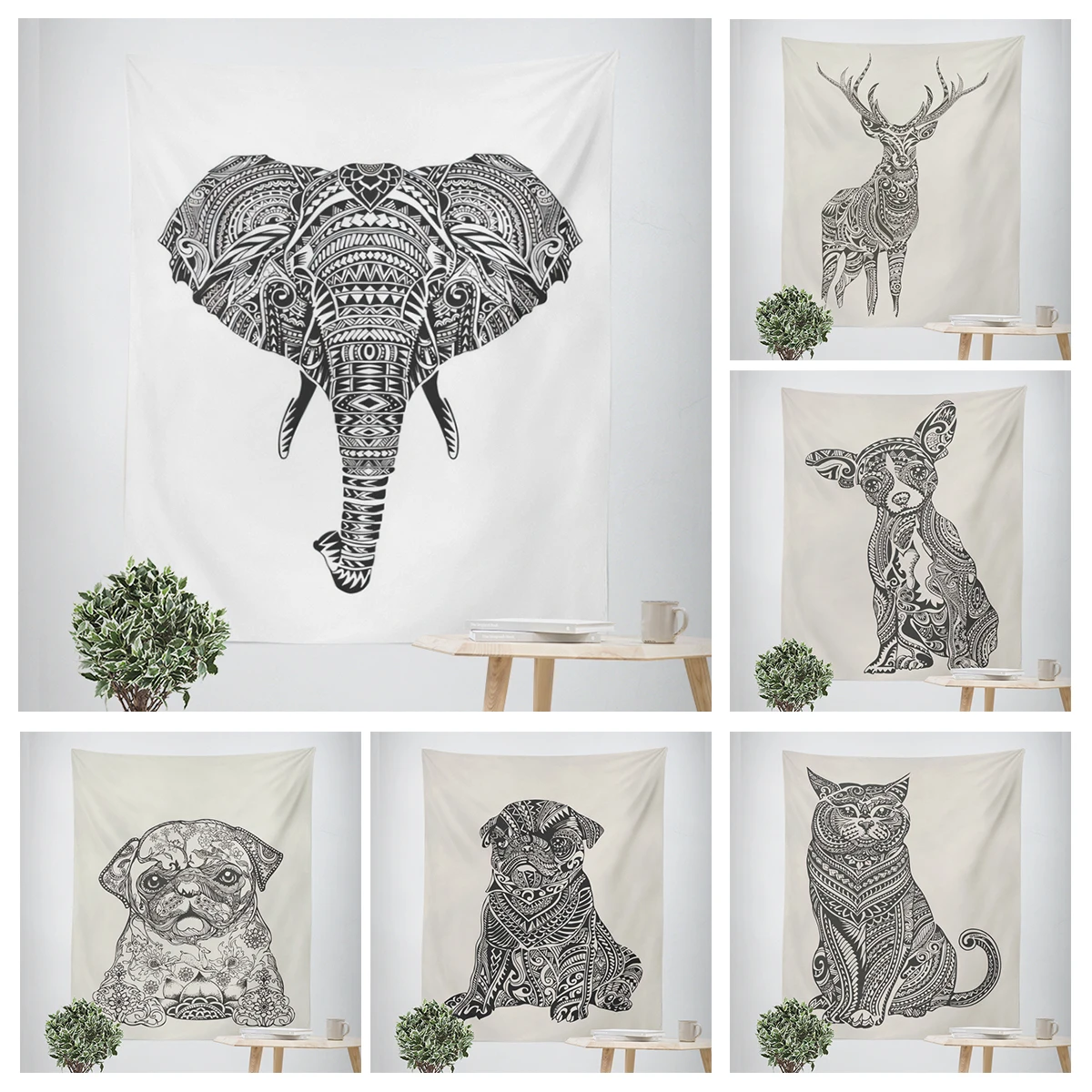 Домашний декор настенный гобелен эстетическая стена для спальни искусство на