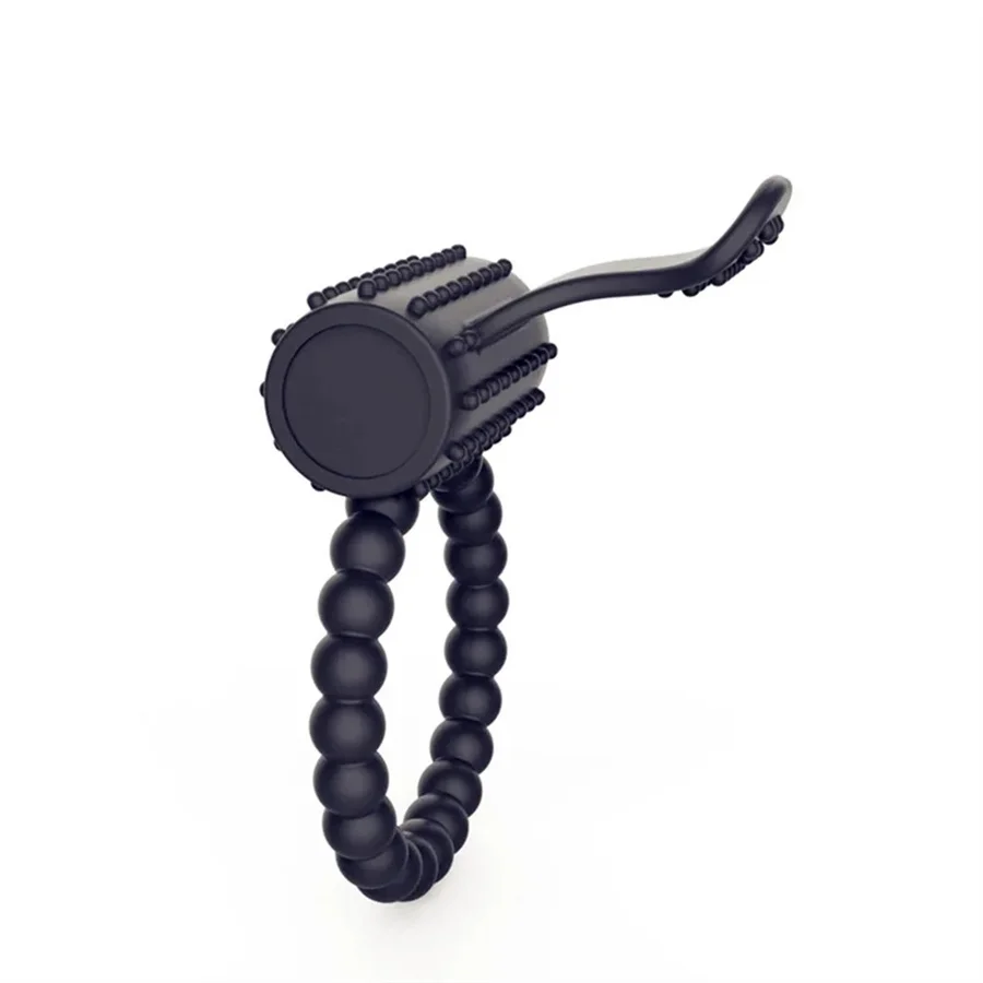 Вибрирующее кольцо для пениса на член вибратор эрекция стимулятор клитора