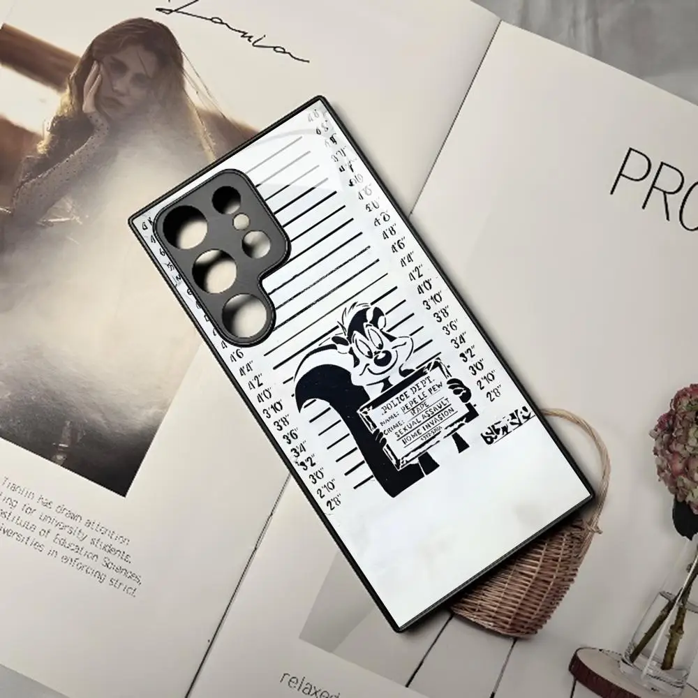 Чехол для телефона Kawayi Pepe Le Pew с рисунком Samsung Galaxy S24 S23 S22 S20 S21 Note20 Ultra Plus Fe цветной