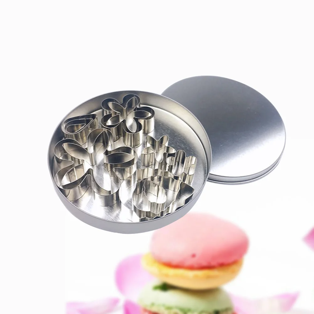 

Flower Cake Mold Cutterscookie Set Decorating Stainless Steel Baking Gumpaste